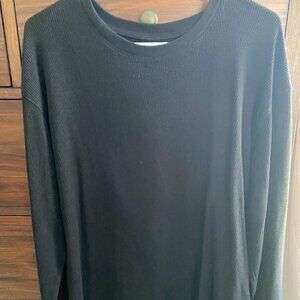 Time & Tru black longsleeve top